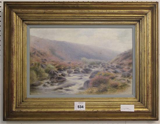 Oil on board by Bureigh Younger